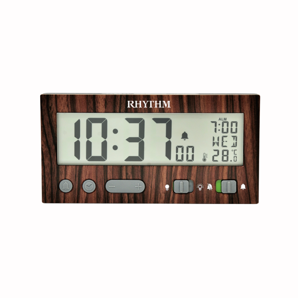 Rhythm LCT108NR06 Beside Digital Clock #25104
