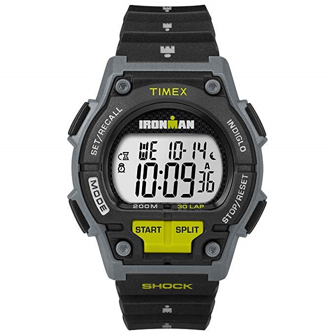 Timex IM Shock 30 Lap Black/Lime Watch #