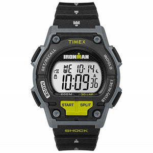 Timex IM Shock 30 Lap Black/Lime Watch #