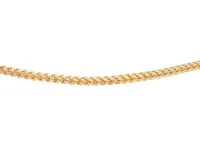 9ct Yellow Gold Square Spiga Chain 55cm #24933