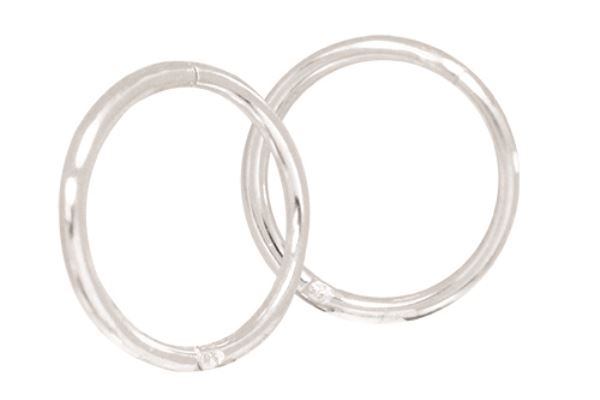 Sterling Silver 10mm Sleepers  #24875  #24877