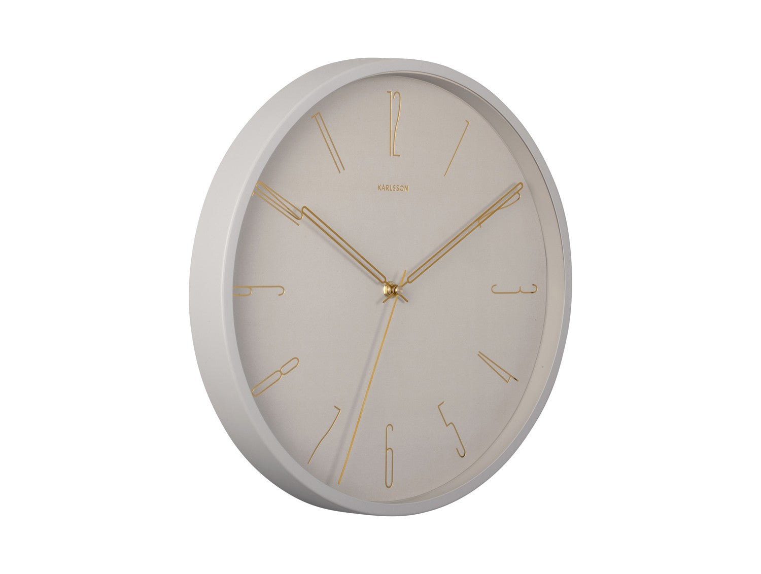 Karlsson Belle Numbers White Wall Clock #  23837