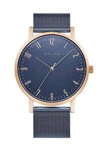 Obaku Brink-Ocean Gents Watch  #24632