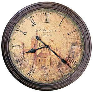 Howard Miller Le Chateau dOleroll Wall Clock #19893