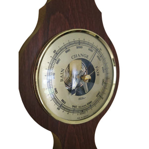 Fischer Weather Station Large Mahogany #24317