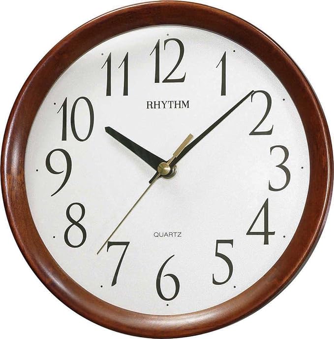 Rhythm Wooden Wall Clock #