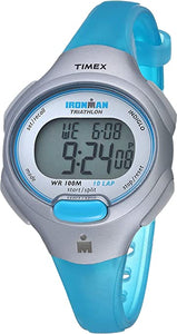 Timex IM Essential 10 Teal/Chrome Sport Watch #