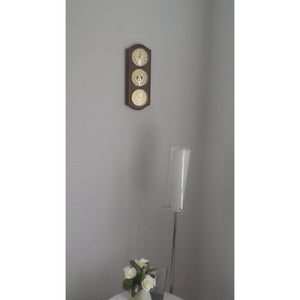 Fischer Weather Station Wall Mounted Mahogany #24685