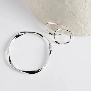 Najo Garden of Hoop Earrings Sterling Silver #25237