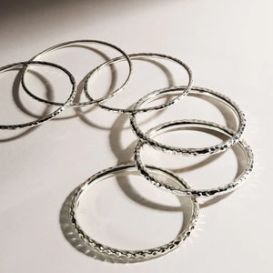 Najo Moonglow 3MM Bangle #24527