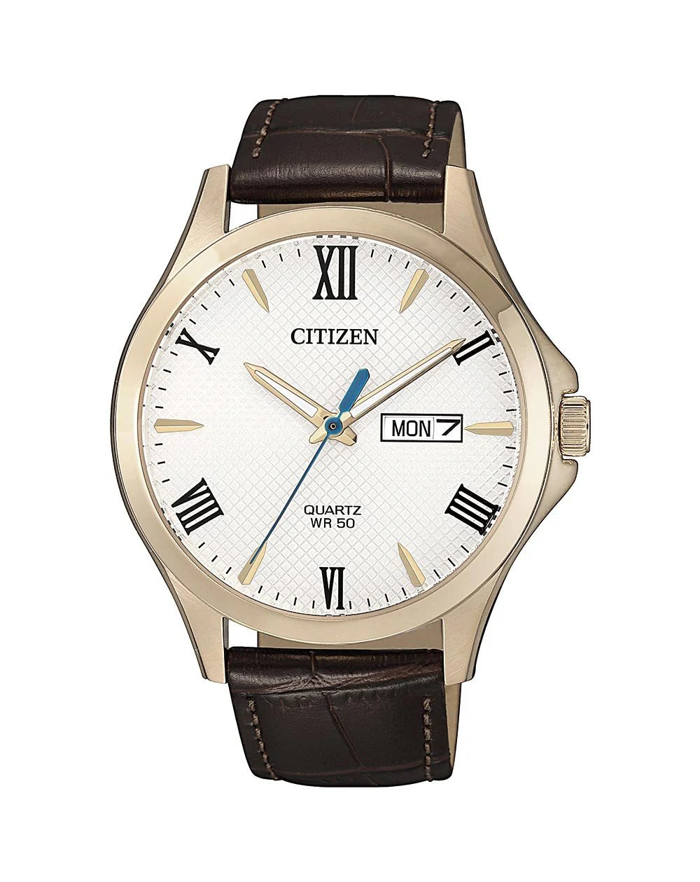 Citizen Gents Quartz Leather Strap Watch #25316
