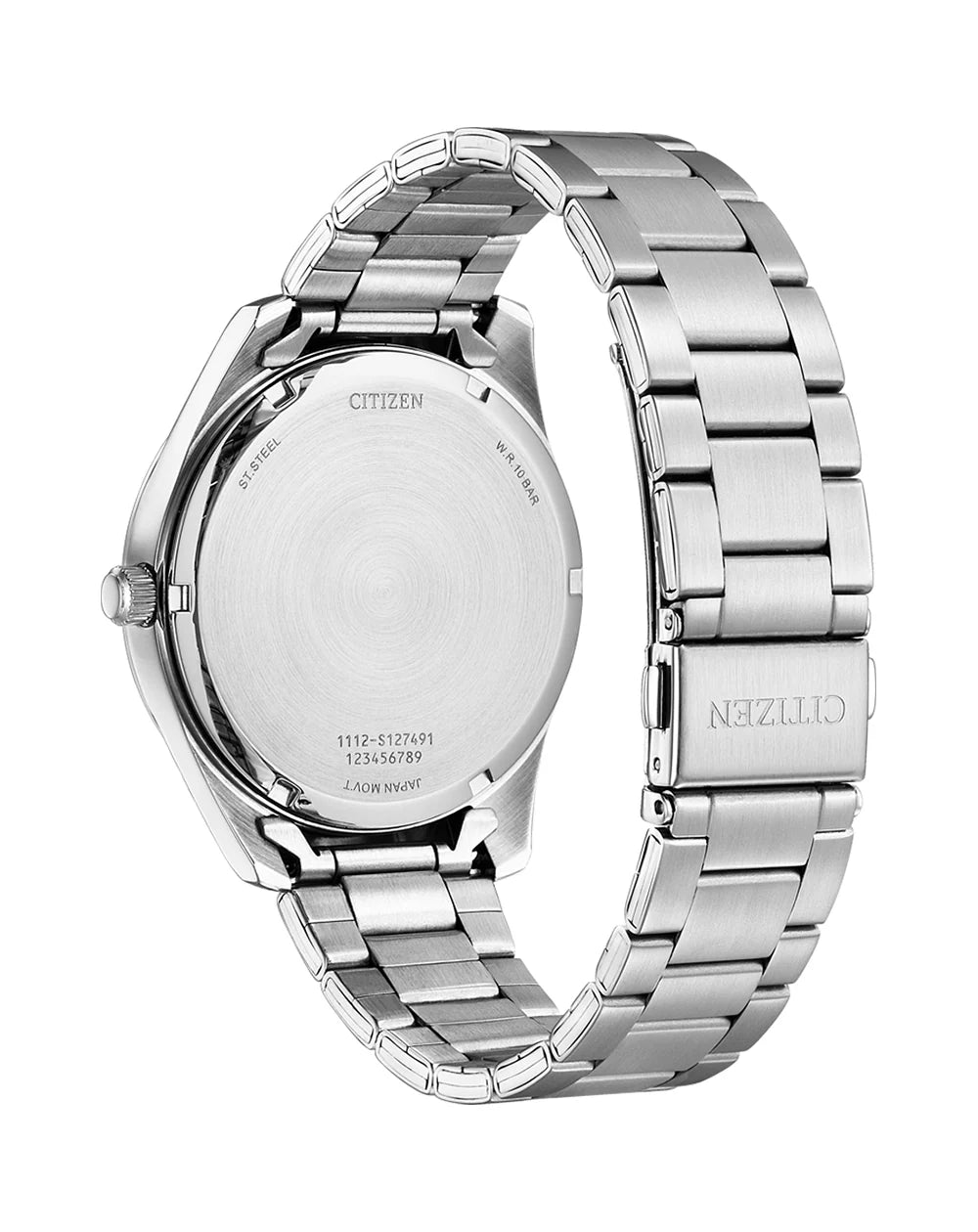 Citizen Gents Quartz Stainless Steel Watch #25282
