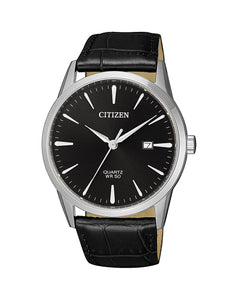 Citizen Gents Quartz Black Dial Watch #