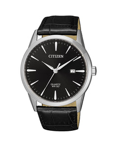 Citizen Gents Quartz Black Dial Watch #22904