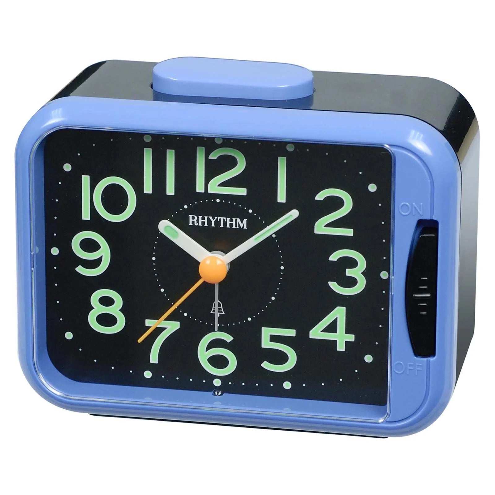 Rhythm CRA839WR04 Blue Alarm Clock #25108