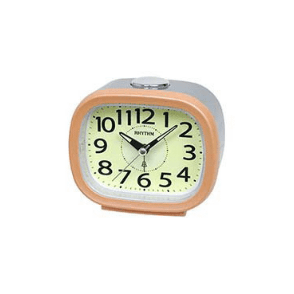 Rhythm Bell Alarm Clock - Orange #25502