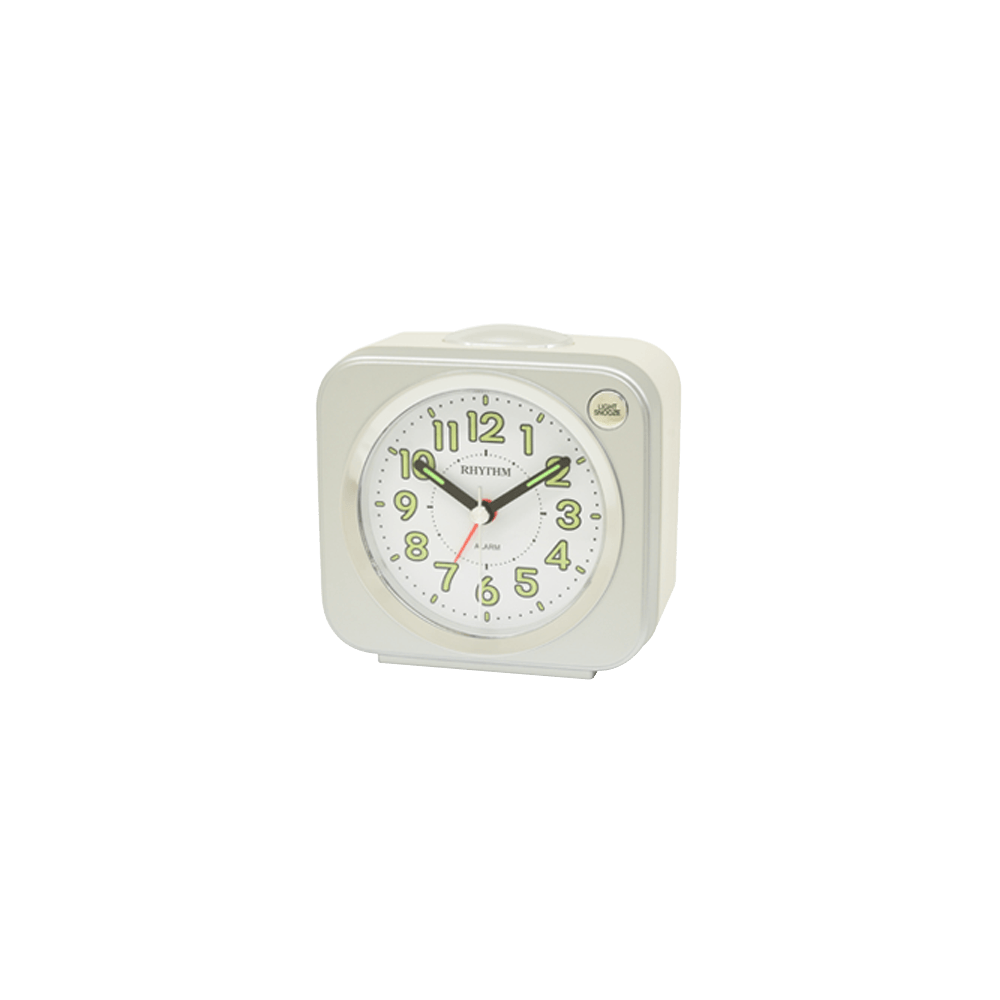 Rhythm Bell Clock with Snooze Alarm #25445