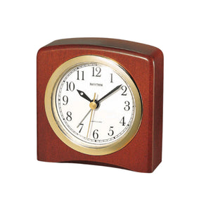 Rhythm Alarm Clock Wooden Case