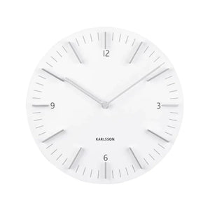 Karlsson Clock Detailed White #24491 #24492