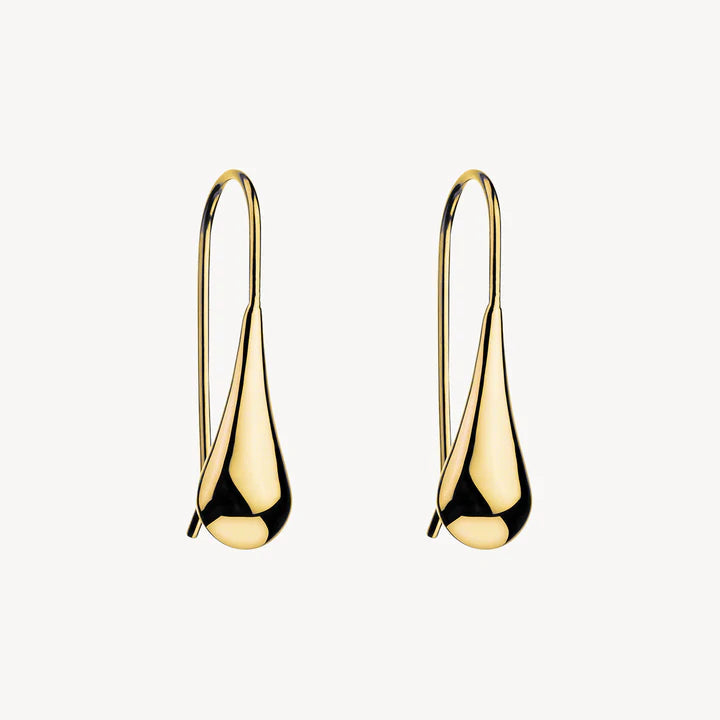 Najo My Silent Tears Earrings Gold #24026 #24208