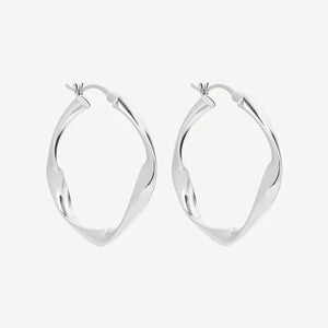 Najo Garden of Hoop Earrings Sterling Silver #25237
