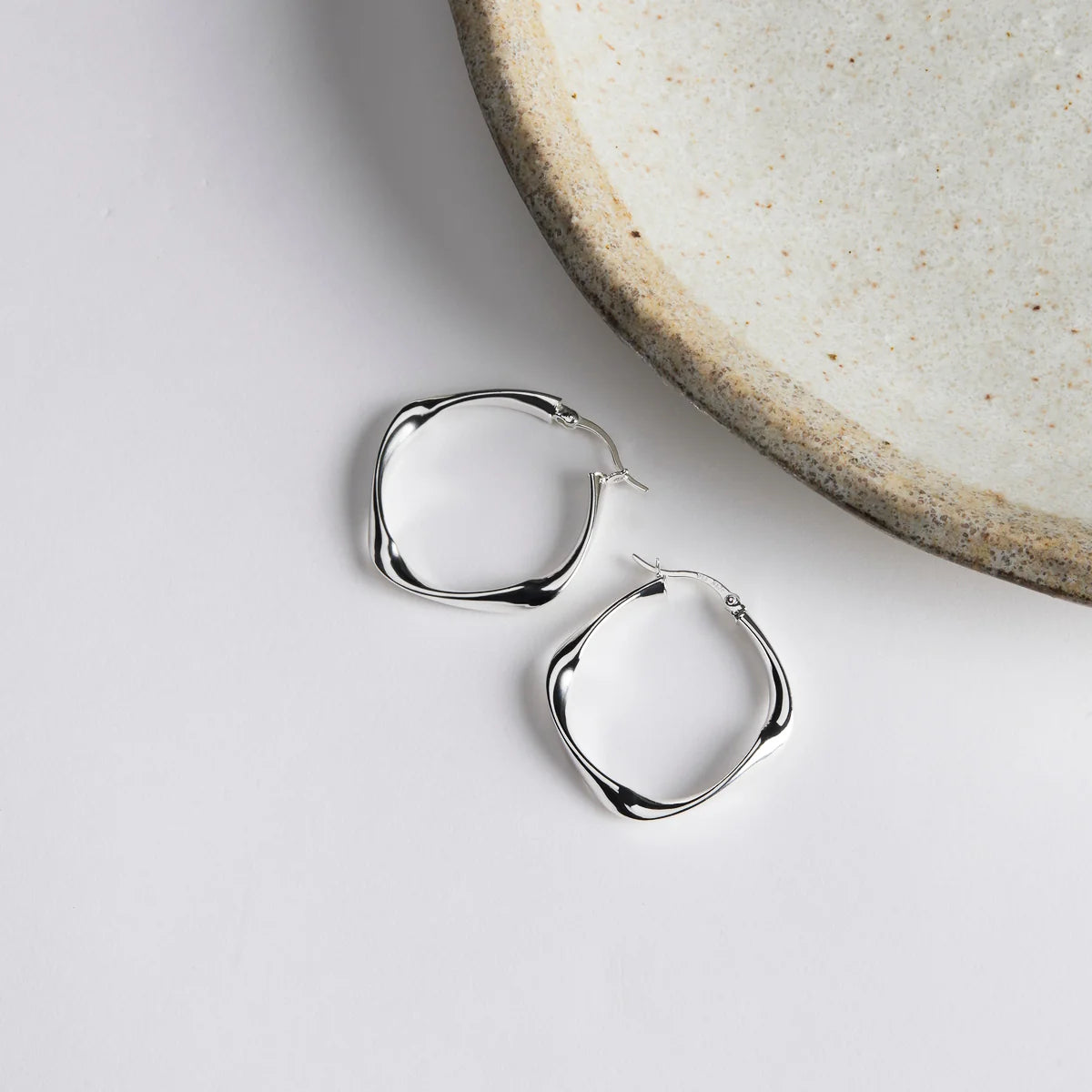 Najo Garden of Hoop Earrings Sterling Silver #25237