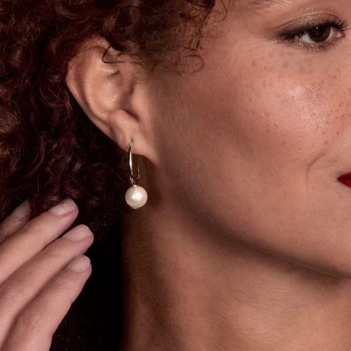 Najo Fern Pearl Earrings #25516