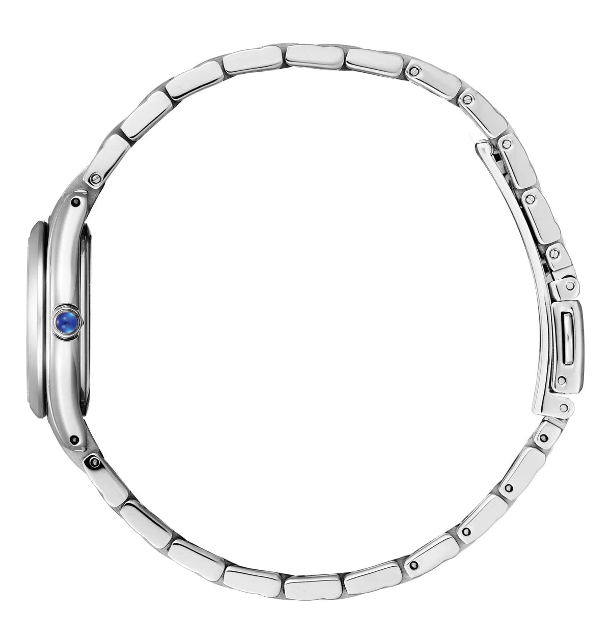 Citizen Eco-Drive Ladies Stainless Steel Blue Faced Watch #