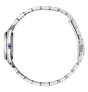 Citizen Eco-Drive Ladies Stainless Steel Blue Faced Watch #