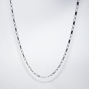 Sterling Silver 1/3 Figaro Belcher Chain #