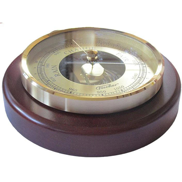 Fischer Classic Barometer Walnut & Brass #24315