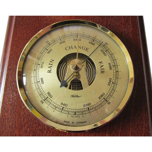 Fischer Weather Station Wall Mounted Mahogany #