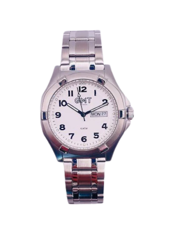 GMT London Work Watch White #24697