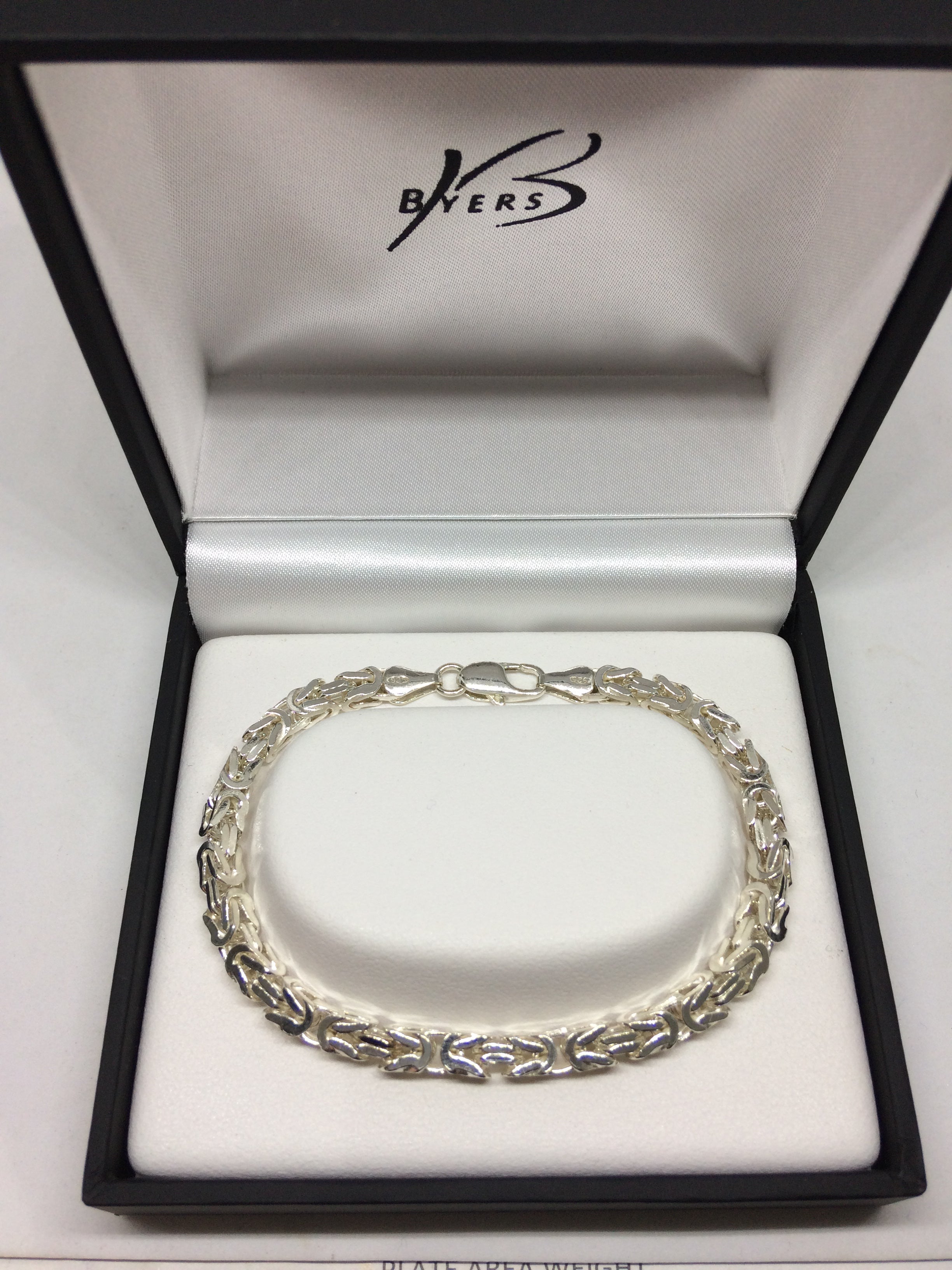 Sterling Silver Byzantyne Bracelet Medium #25263