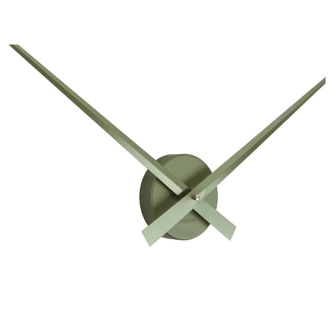 Karlsson LBT Clock Large - Metallic Dark Green #25401