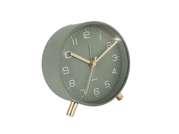 Karlsson Lofty Alarm Clock Green #25245