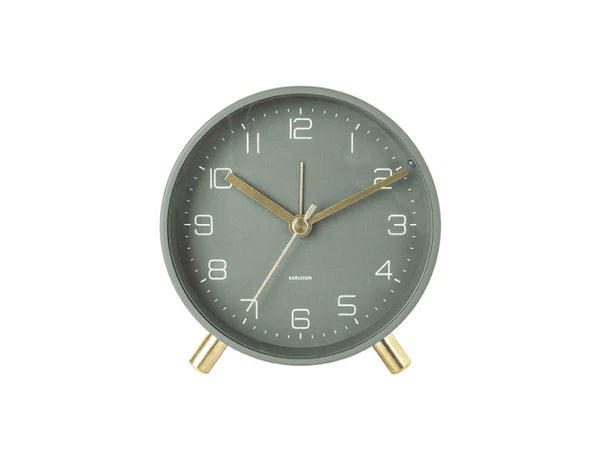 Karlsson Lofty Alarm Clock Green #25245