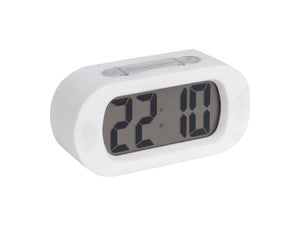 Karlsson Gummy Digital Alarm Clock White #24477