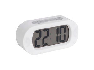 Karlsson Gummy Digital Alarm Clock White #24477 #24478