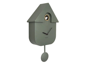 Karlsson Modern Cuckoo Clock - Jungle Green  #