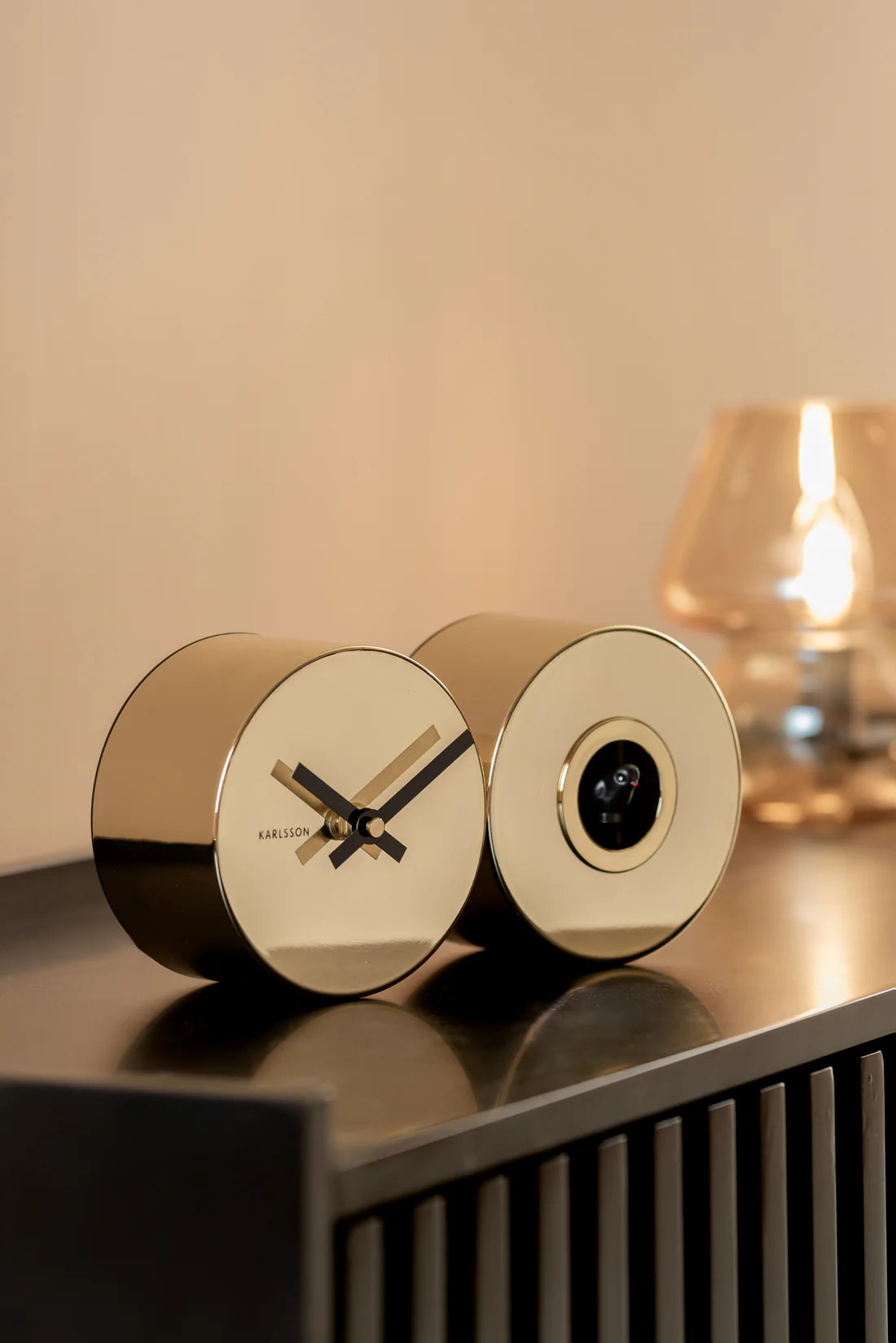 Karlsson Duo Cuckoo Clock - Gold  #25399