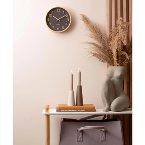 Karlsson Pure Wood Grain Wall - Small Black #