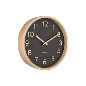 Karlsson Pure Wood Grain Wall - Small Black #