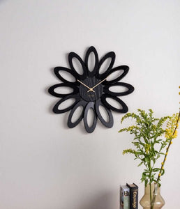 Karlsson Fiore Black Wall Clock #24483#24484