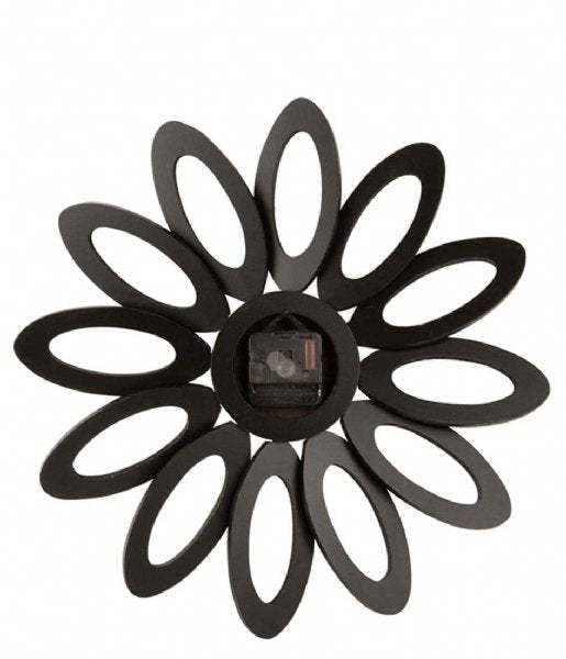 Karlsson Fiore Black Wall Clock #24483#24484