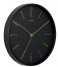 Karlsson Belle Numbers Black Wall Clock #
