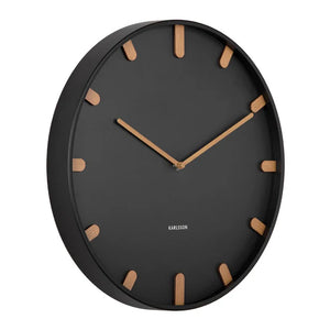 Karlsson Grace Wall Clock - Black #25469