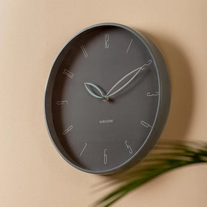 Karlsson Petals Wall Clock - Dark Grey #25461