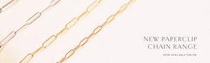 9ct Yellow Gold Paperclip Chain # 24246