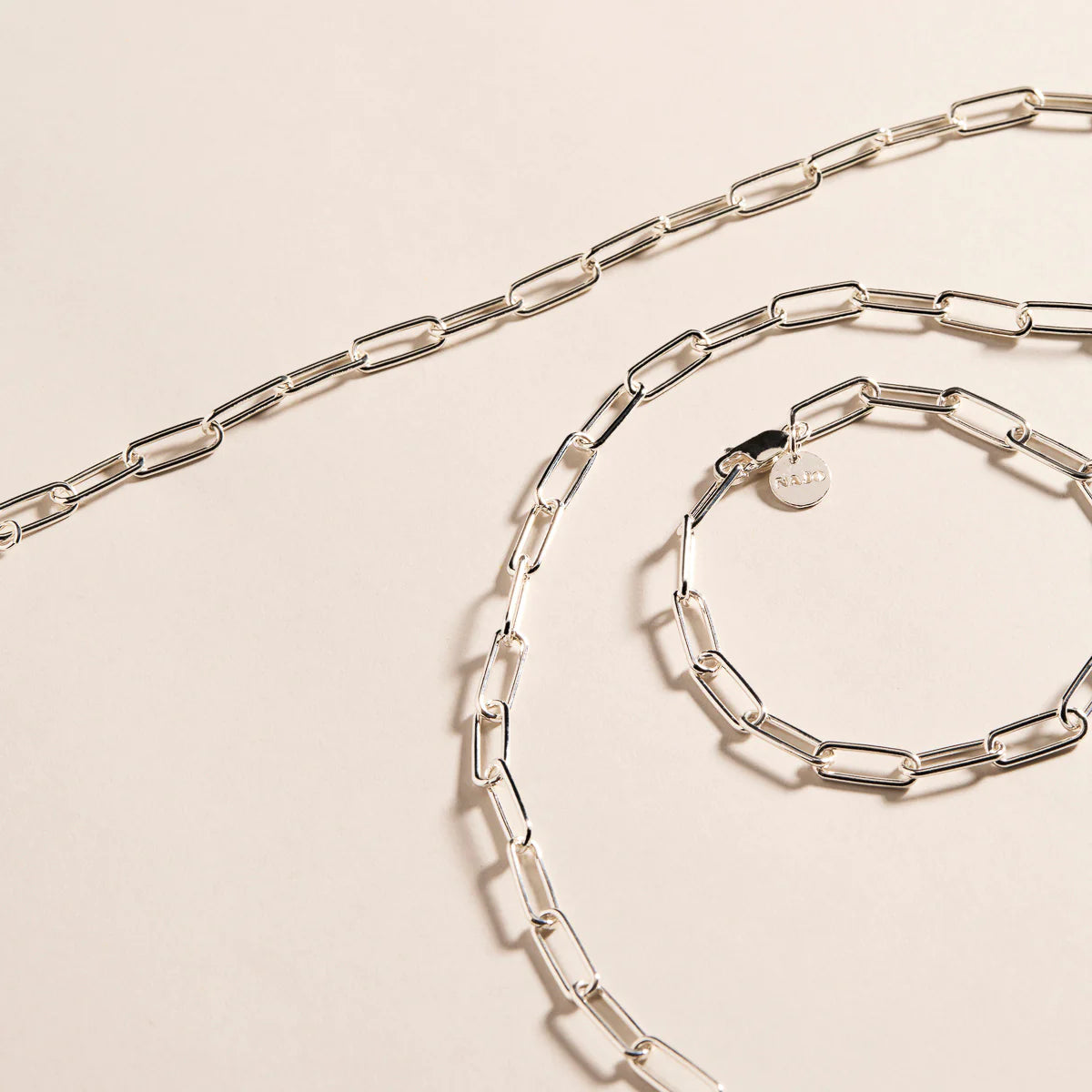 Najo Vista Chain Necklace (Silver) #24197